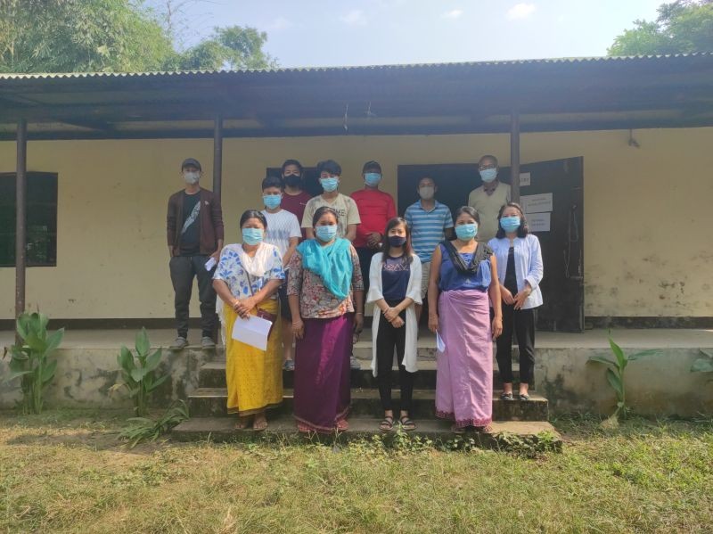 Adolescent Rights Support Group was formed at Darogajan village, Dimapur with the community leaders on November 21. (Photo Courtesy: Can Youth)